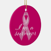 乳がんを克服したオーナメント セラミックオーナメント (右)
