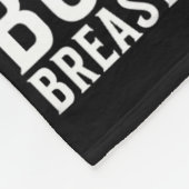 乳がんを克服した乳がん認識度 フリースブランケット (角)