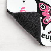 乳がんを克服した人々の希望の決定信仰 マウスパッド (コーナー)