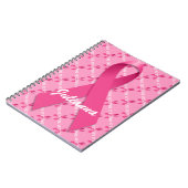 乳がんを克服した人の旅 ノートブック (左側)