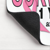 乳がんを克服した人1年と数え方 マウスパッド (コーナー)