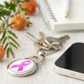 乳がんを克服した人 キーホルダー (側面)