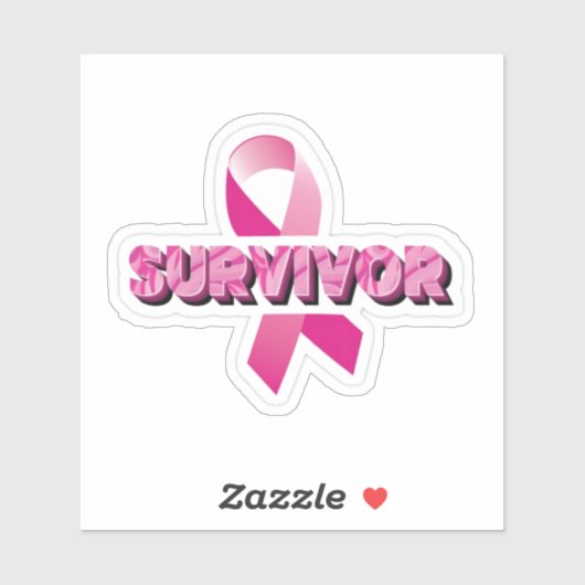 乳がんを克服した人 シール (シート)