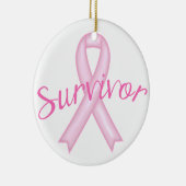 乳がんを克服した人 セラミックオーナメント (右)