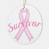 乳がんを克服した人 セラミックオーナメント (左)