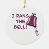 乳がんを克服した人 セラミックオーナメント (正面)