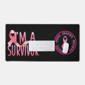 乳がんを克服した人 デスクマット (キーボード&マウス)