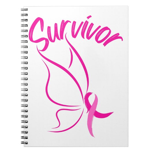 乳がんを克服した人 ノートブック (正面)