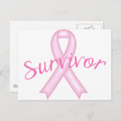 乳がんを克服した人 ポストカード (正面/裏面)