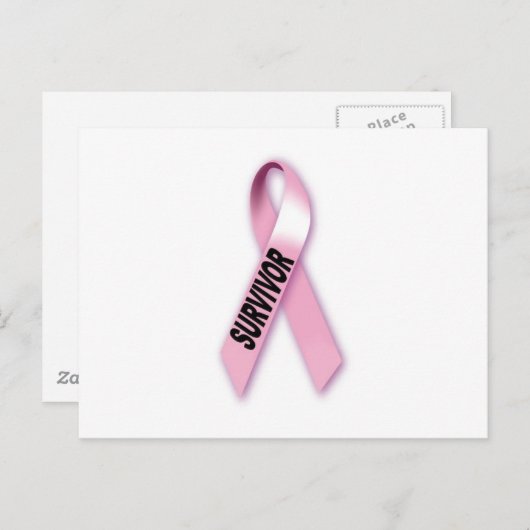 乳がんを克服した人 ポストカード (正面/裏面)