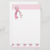 乳がんを克服した人 便箋 (正面/裏面)