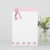 乳がんを克服した人 便箋 (スタンド正面)