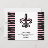 乳がんを克服した人 招待状 (正面)