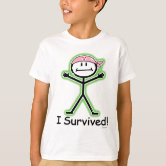 乳がんを克服した放射線 Tシャツ