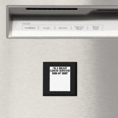 乳がんを克服した私がシャツに署名する マグネット (インサイチュ (食洗機))