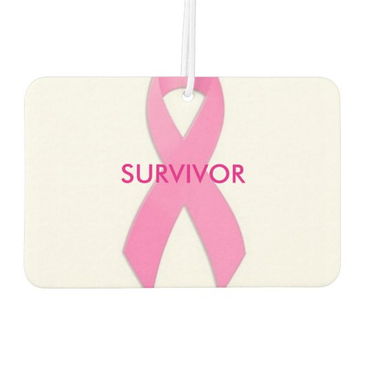 乳がんを克服した空気清浄機 カーエアーフレッシュナー (裏面)