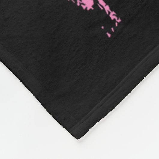 乳がんを克服した米国国旗の認識度 フリースブランケット (角)