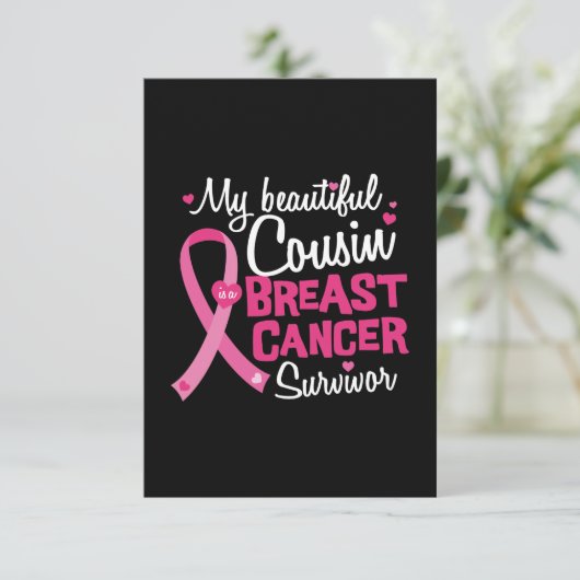 乳がんを克服した美しいいとこの人 カード (スタンド正面)