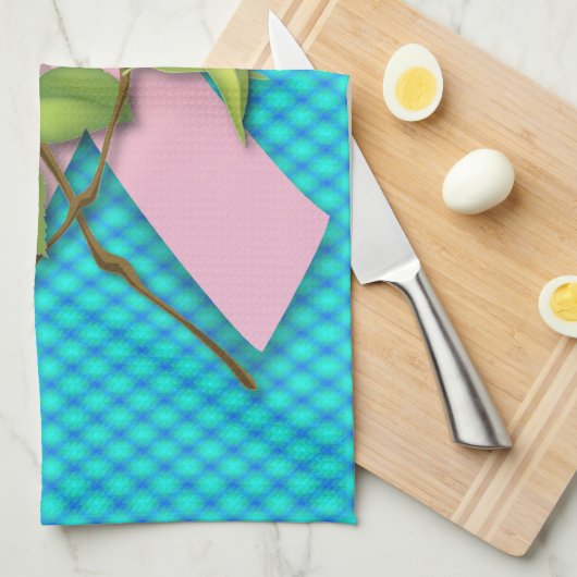 乳がんを克服した者のための閉鎖 キッチンタオル (四つ折り)