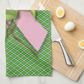 乳がんを克服した者のための閉鎖 キッチンタオル (四つ折り)