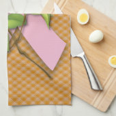 乳がんを克服した者のための閉鎖 キッチンタオル (四つ折り)