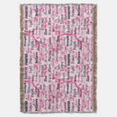 乳がんを克服した認識度 スローブランケット (正面縦)