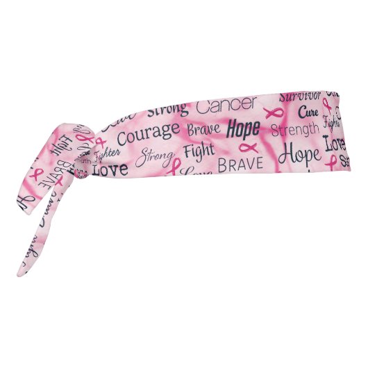 乳がんを克服した認識度 タイヘッドバンド (回転270)