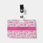 乳がんを克服した認識度 バッジ (Front with Clip)