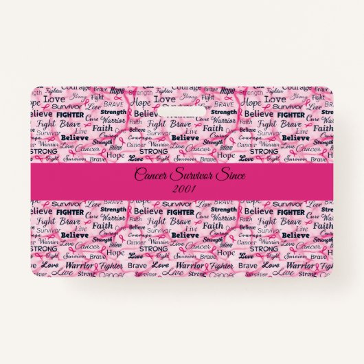 乳がんを克服した認識度 バッジ (正面)