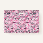 乳がんを克服した認識度 バッジ (裏面)