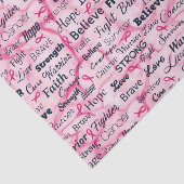 乳がんを克服した認識度 薄葉紙 (詳細)