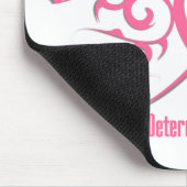 乳がんを克服した部族リボン マウスパッド (コーナー)