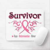 乳がんを克服した部族リボン マウスパッド (マウス)