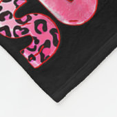 乳がんを克服した黒人女性アフロ・アフリカCh フリースブランケット (角)