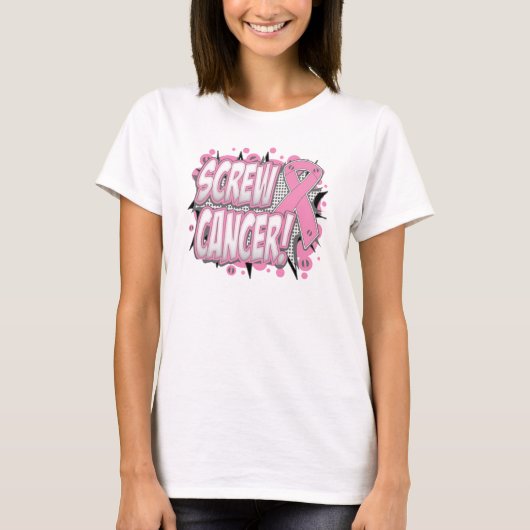 乳がんを発症する Tシャツ (正面)