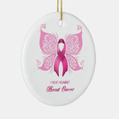 乳がんオーナメント セラミックオーナメント (右)