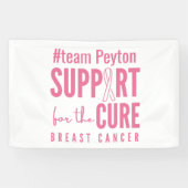 乳がんカスタム支持症候群徴候 横断幕 (横)