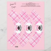 乳がんカップケーキライナー、サッカーカップケーキライン (正面)