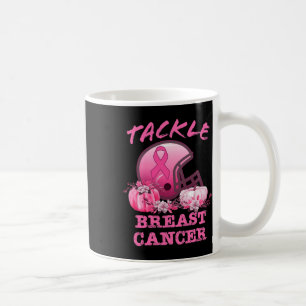 乳がんサッカー乳がん患者に取り組む コーヒーマグカップ