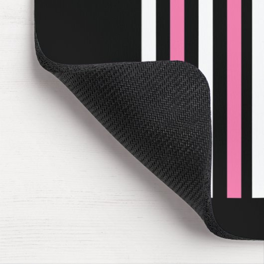 乳がんサッカー米国国旗に取り組む マウスパッド (コーナー)