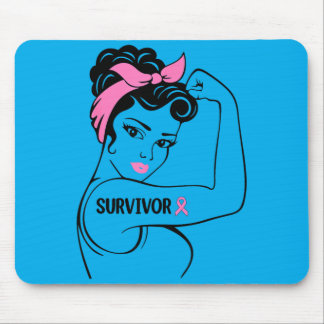 乳がんサバイバー ロージー・リベット nk啓発 マウスパッド