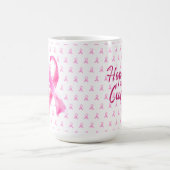 乳がんサポートと啓発 コーヒーマグカップ (中央)