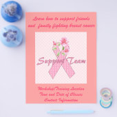 乳がんサポートチーム チラシ (シングル)