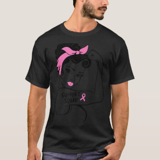 乳がんサポートチーム ロージー・リベット NKリボン Tシャツ
