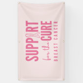 乳がんサポート治療バナー屋外サイン 横断幕 (縦)