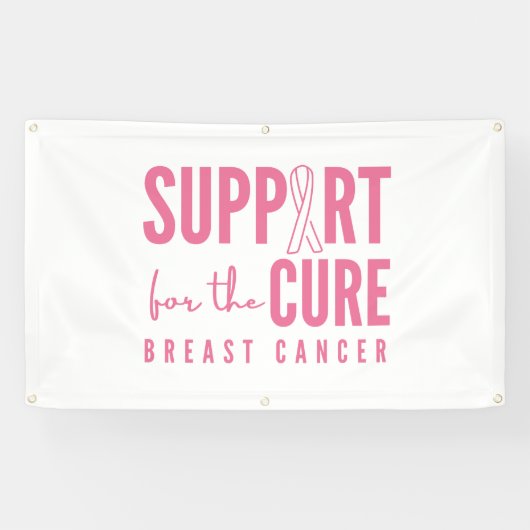 乳がんサポート治療バナー屋外サイン 横断幕 (横)