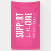 乳がんサポート治療バナー屋外サイン 横断幕 (縦)