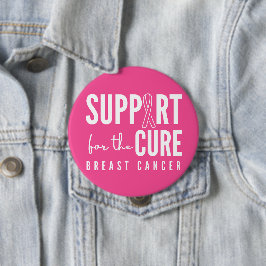 乳がんサポート治療ピンクボタン 缶バッジ