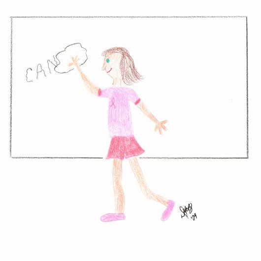 乳がんサポート – ありがとう…カードを拭く カード