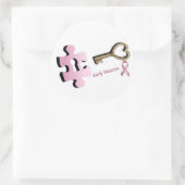 乳がんシール ラウンドシール (バッグ)